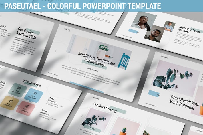 Paseutael - Colorful Powerpoint Template