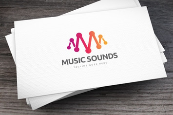 Music Sounds Logo Template