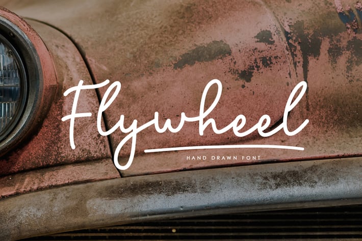 Flywheel Script Font