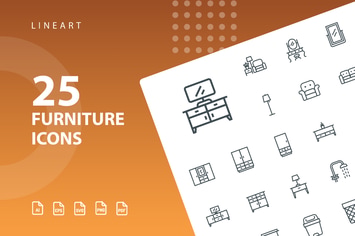 Furniture Lineart Part 2