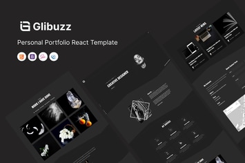 Glibuzz - Personal Portfolio React Template