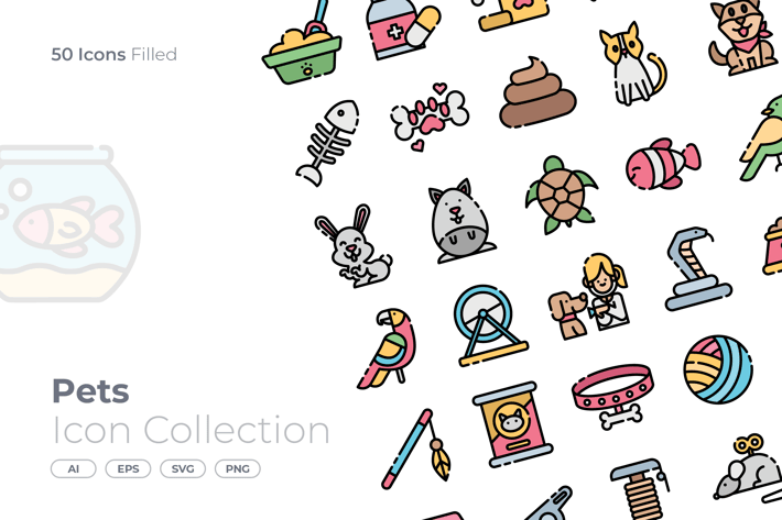 Pets Filled Icon