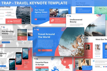 Trap - Travel Keynote Template