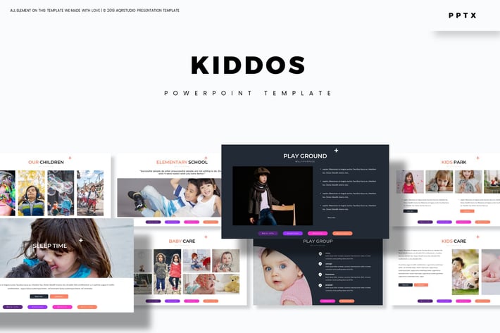Kiddos - Powerpoint Template