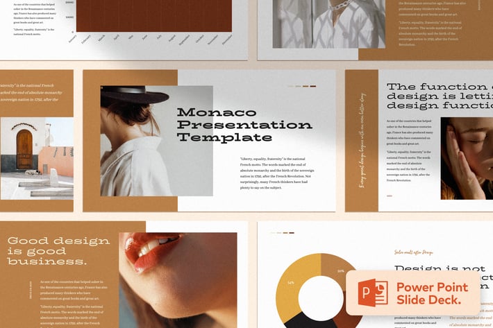 Monaco - Presentation Template Power Point