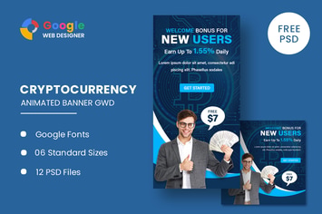 Corporate Animated Banner Google Web Designer