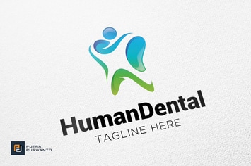 Human Dental - Logo Template