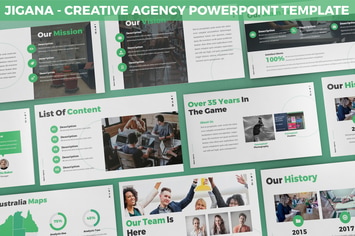 Jigana - Creative Agency Powerpoint Template