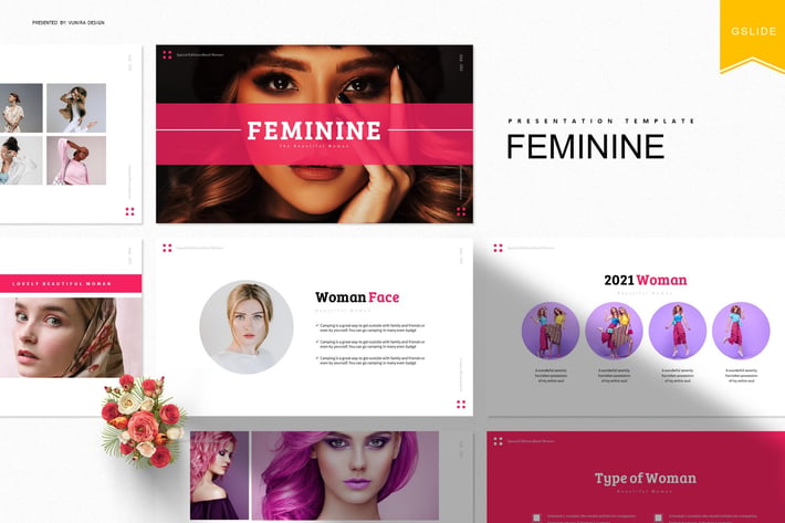Feminine | Google Slides Template