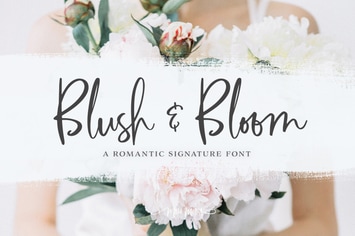 Blush & Bloom Script Font