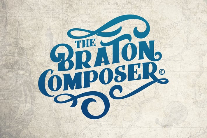 Braton Composer Typeface