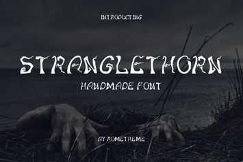 Stranglethorn - Halloween Font