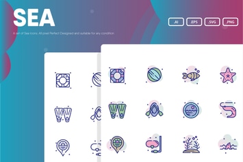 Sea Icon Pack