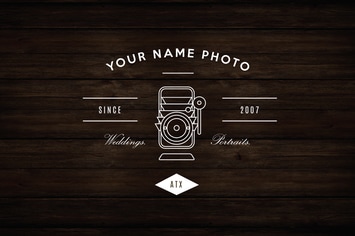 Vintage Camera Logo