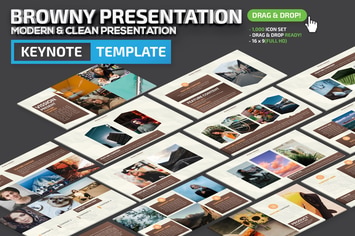 Browny Keynote Presentation Template