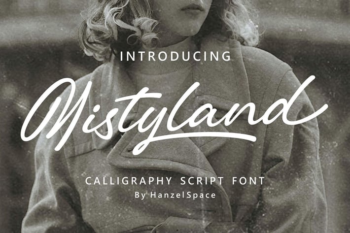 Mistyland - Calligraphy Script Font