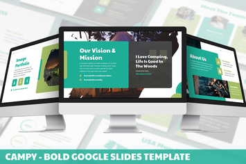 Campy - Bold Google Slides Template