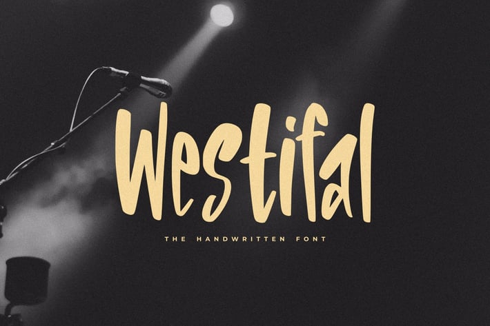 Westifal - The Handwritten Font