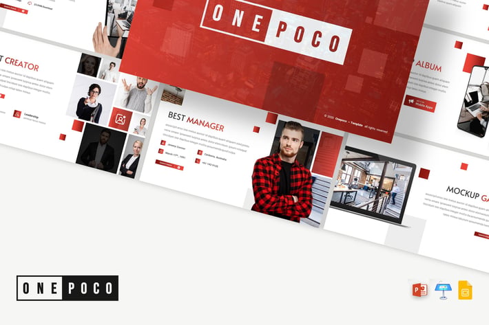 Onepoco - Powerpoint / Google Slides / Keynote