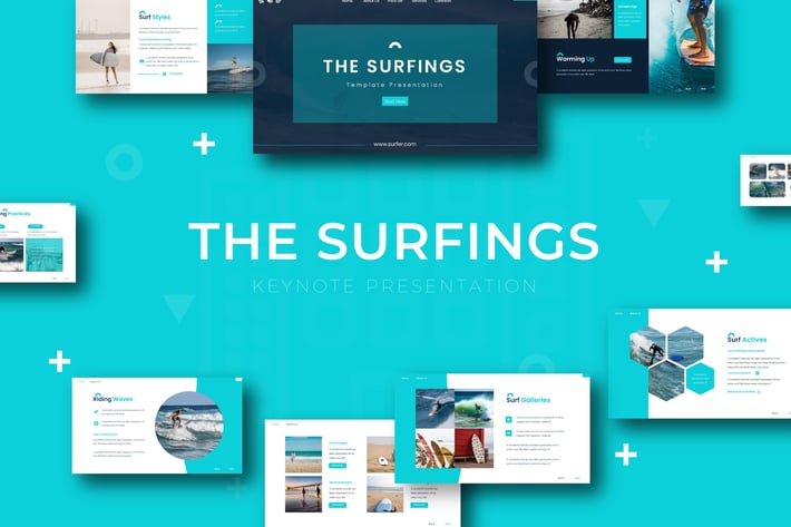 The Surfing - Keynote Template
