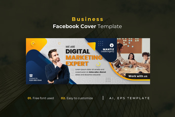 Business r9 Facebook Cover Template