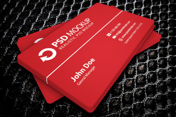 Fresh Business Card Mockup #1
