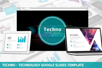 Techno - Technology Google Slides Template