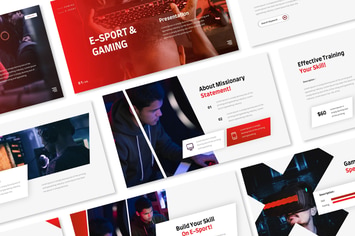 Esport & Gaming Keynote Presentation Template