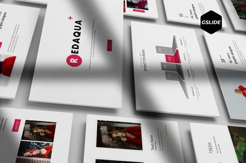 Redaqua - Google Slides Template