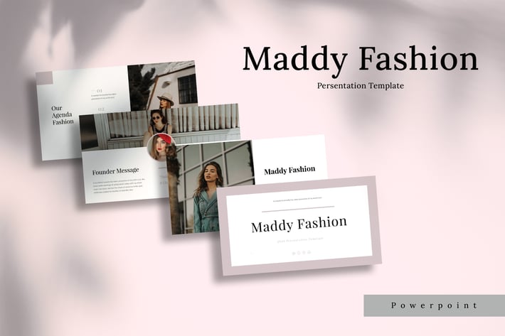 Maddy - Fashion PowerPoint Template