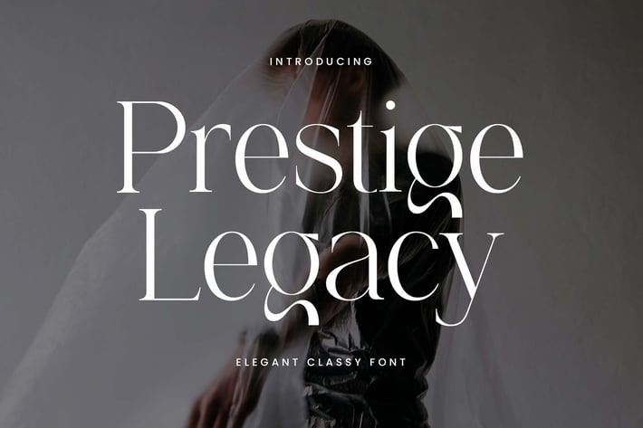 Prestige Legacy Elegant Classy Serif Font