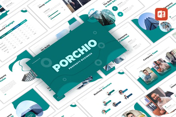 Porchio - Property Business PowerPoint Template