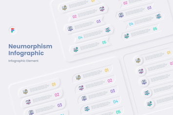 Neumorphism Infographic