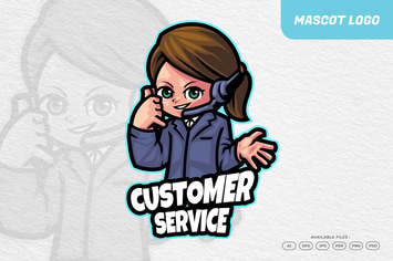 Customer Service Business Logo