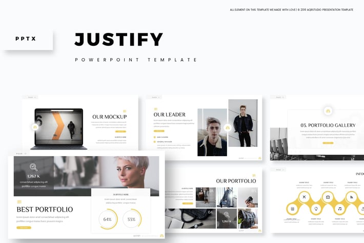 Justify - Powerpoint Template