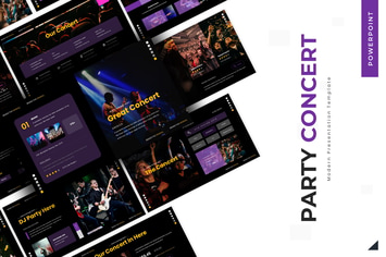 Party Concert  - Powerpoint Template
