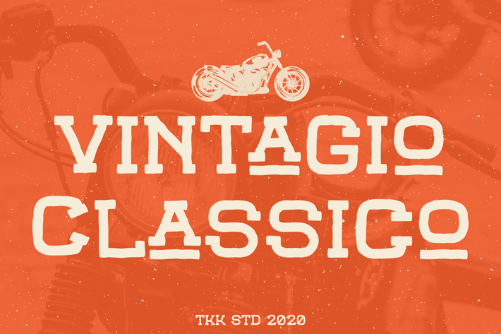 Vintagio Classico - Vintage Serif Font
