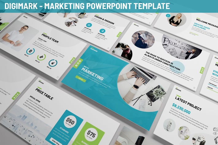 Digimark - Marketing Powerpoint Template