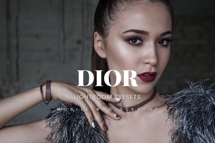 Dior Lightroom Presets Dekstop and Mobile