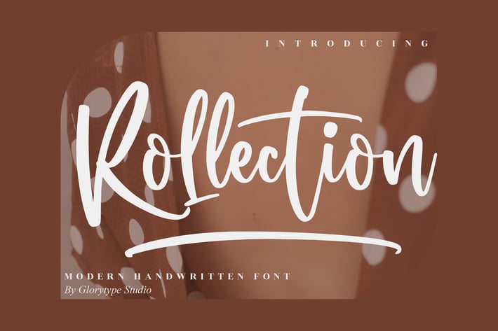 Rollection Modern Handwritten Font