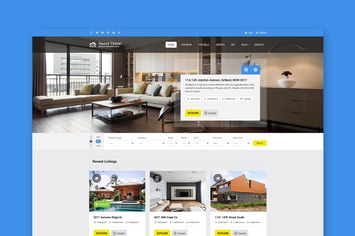 Sweethome - Real Estate PSD Template