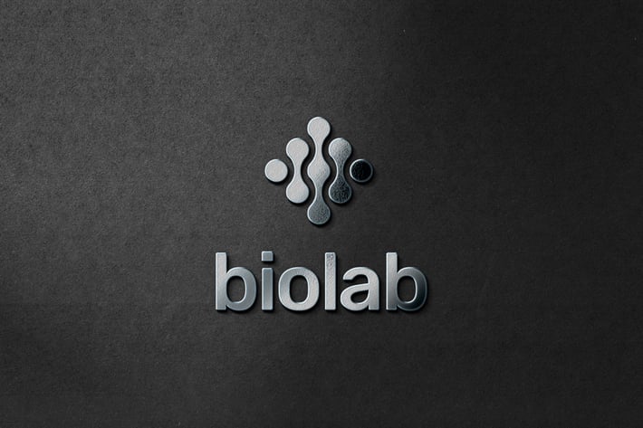 Metallic Badge Logo Mockup