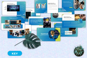 Central  - Cryptocurrency Keynote Templates