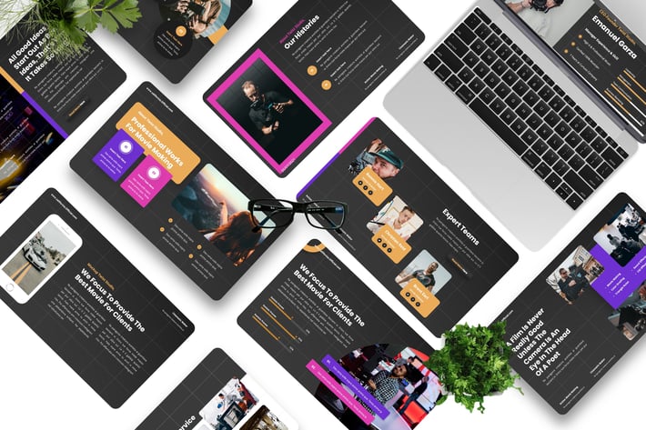 Twist - Movie Studio Keynote Template