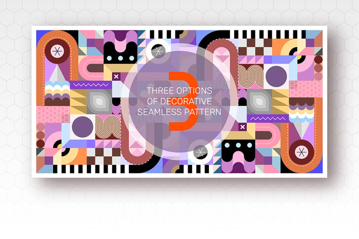 3 Seamless Geometric Pattern Designs