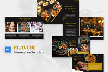 Catering & Food Keynote Template