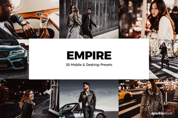 20 Empire Lightroom Presets & LUTs