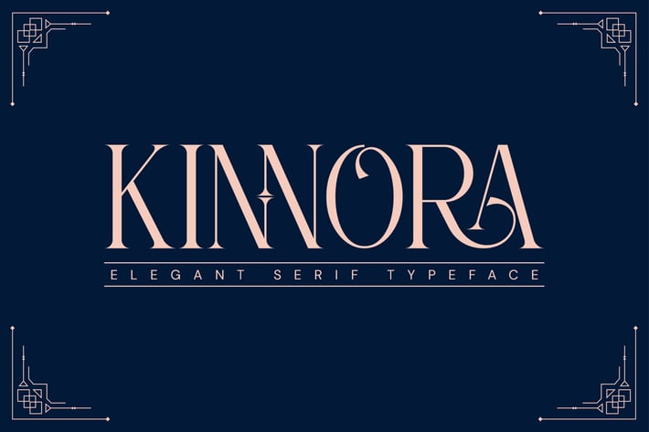 Kinnora Elegant Serif Font