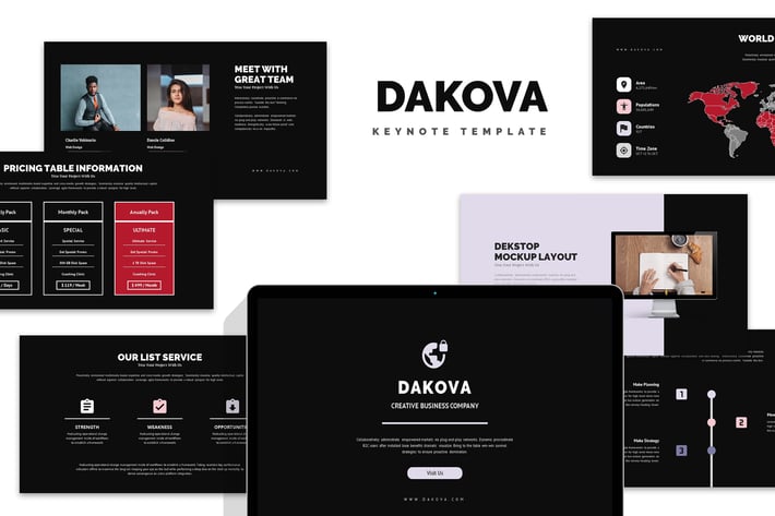 Dakova : Effective Business Profile Keynote