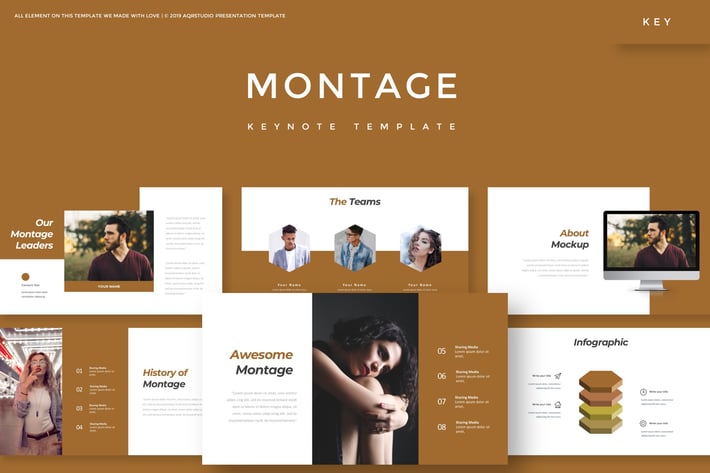 Montage - Keynote Template